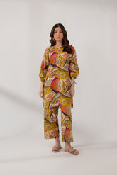 2 Piece Printed Slub Khaddar Printed (CP0218)